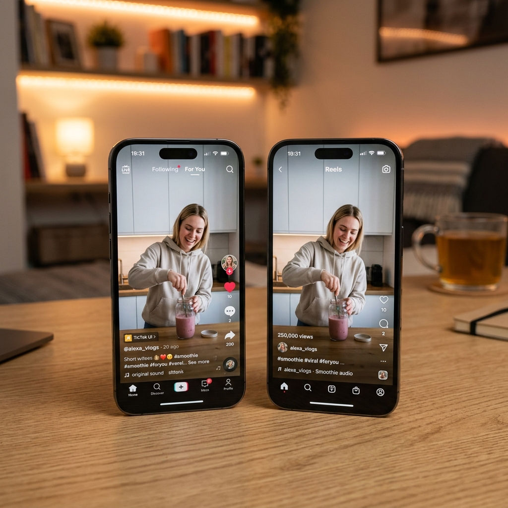 Why TikTok Flops While Instagram Reels Go Viral: The Algorithm Shift